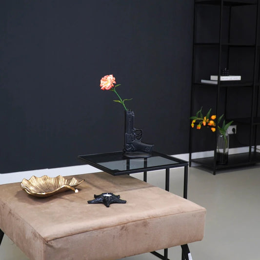 203444 B Zwarte Revolver Vaas