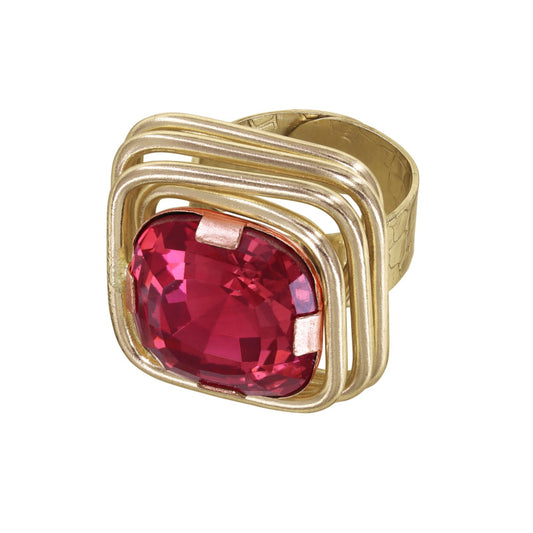 KONPLOTT® - TO THE MAX Ring (M), koralle