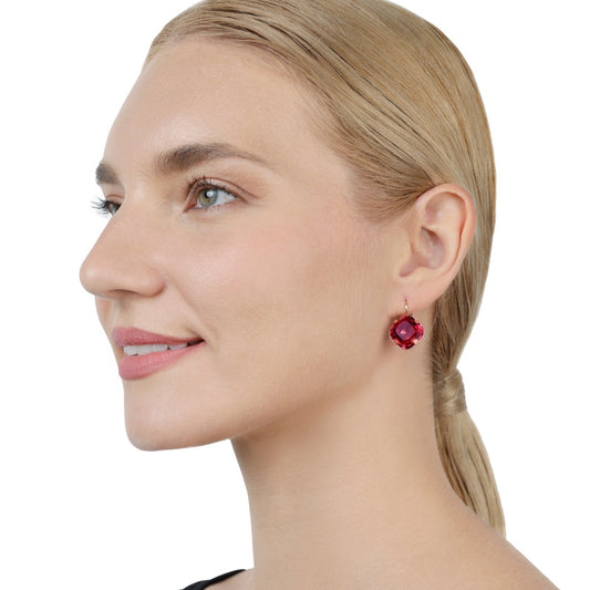 KONPLOTT® - TO THE MAX Ohrringe mit Brisur, koralle