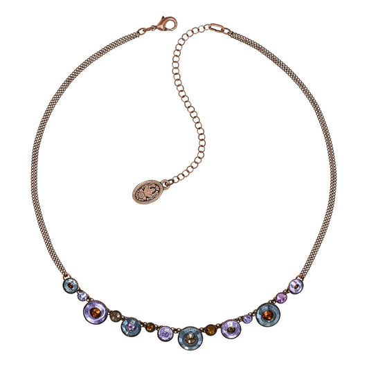 KONPLOTT® - DONUTISSIMA Halskette/Collier, braun/lila