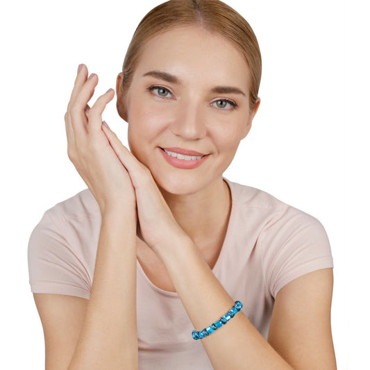 KONPLOTT® - FESTIVAL Armband elastisch, blue