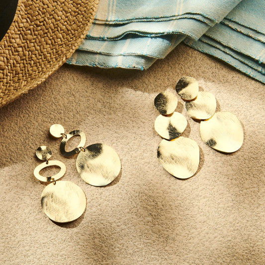 BIBA Ohrringe "TROPICAL", gold