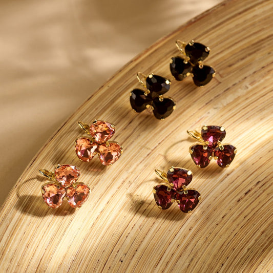 BIBA Ohrringe mit Brisur "ROYAL JEWELS"