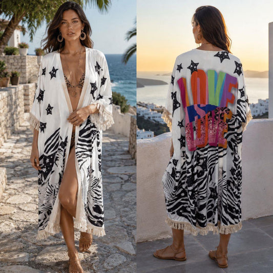 BOHO Kimono "LOVE"