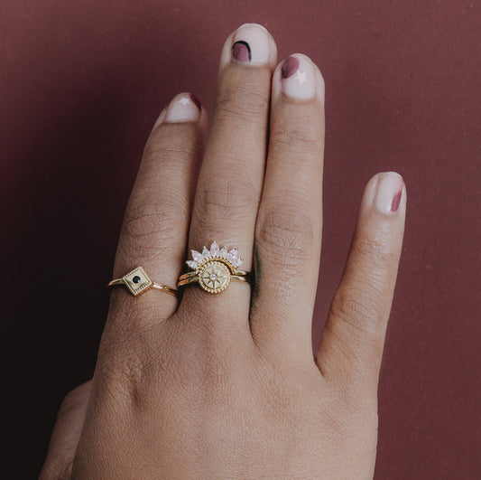 Atlitw Ringe Gold 8843