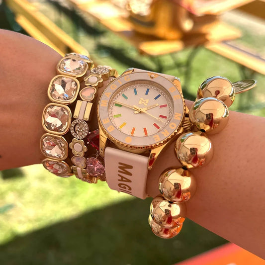 Armband Lucky Gems White 2