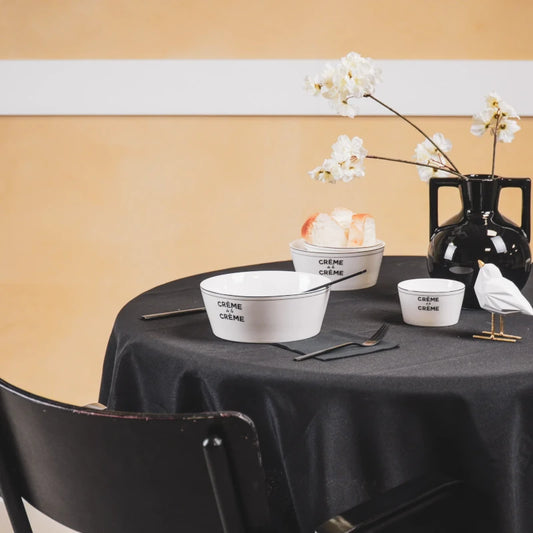 Hv Bowl Creme De La Creme Newbone China 17,5x17,5x6,5cm Sku 203379 B