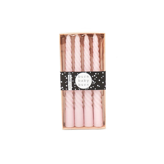 Hv Twisted Candle Pink