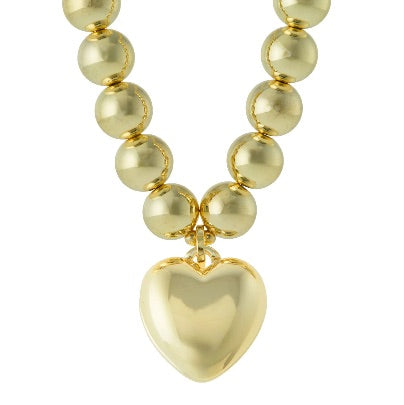 Halskette Big Heart Gold 2