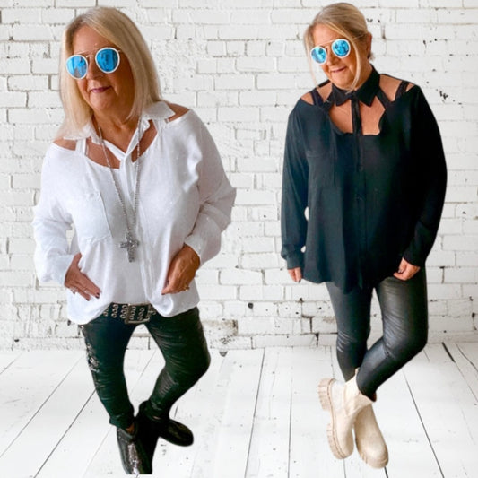 Bluse "GLORY", in 2 Farben