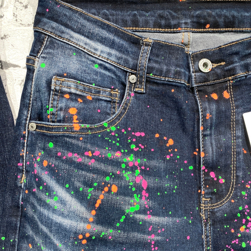 SEXY WOMAN Jeans "NEON SPLASH"