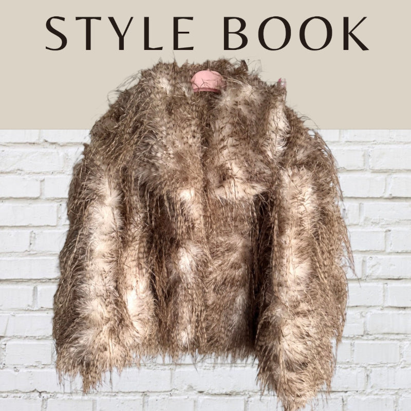 Felljacke "LUXURY FAKE FUR", braun