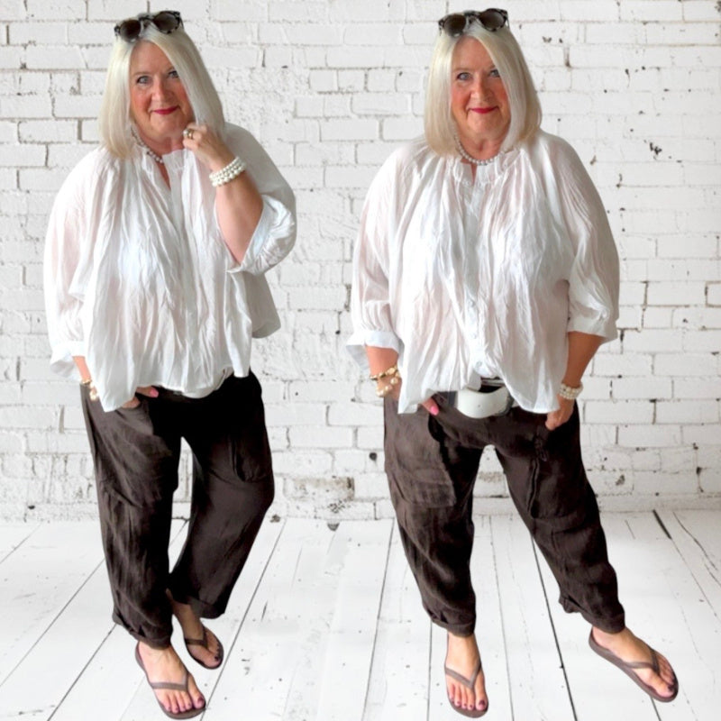 Bluse "DREAM", creme