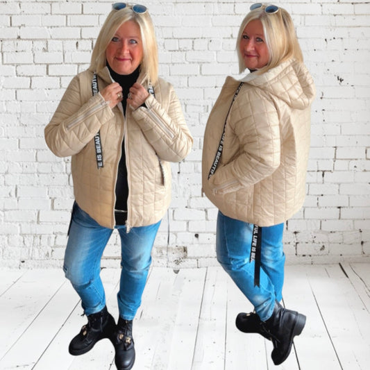 Steppjacke "BEAUTIFUL", beige