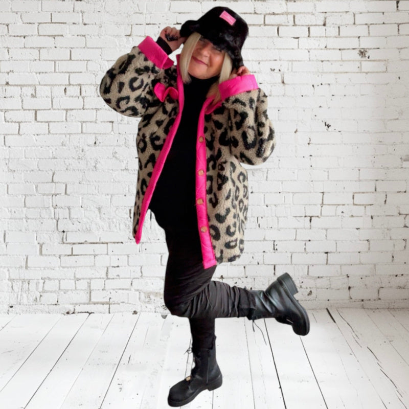 ZWILLINGSHERZ Mütze Bucket Hat "Plüsch & Furry"