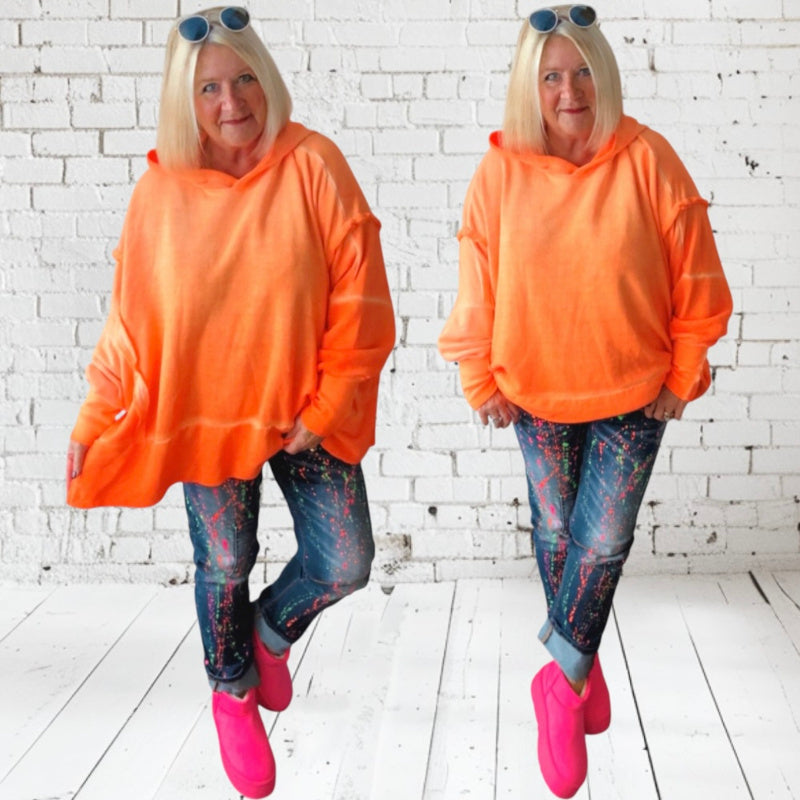 SEXY WOMAN Jeans "NEON SPLASH"