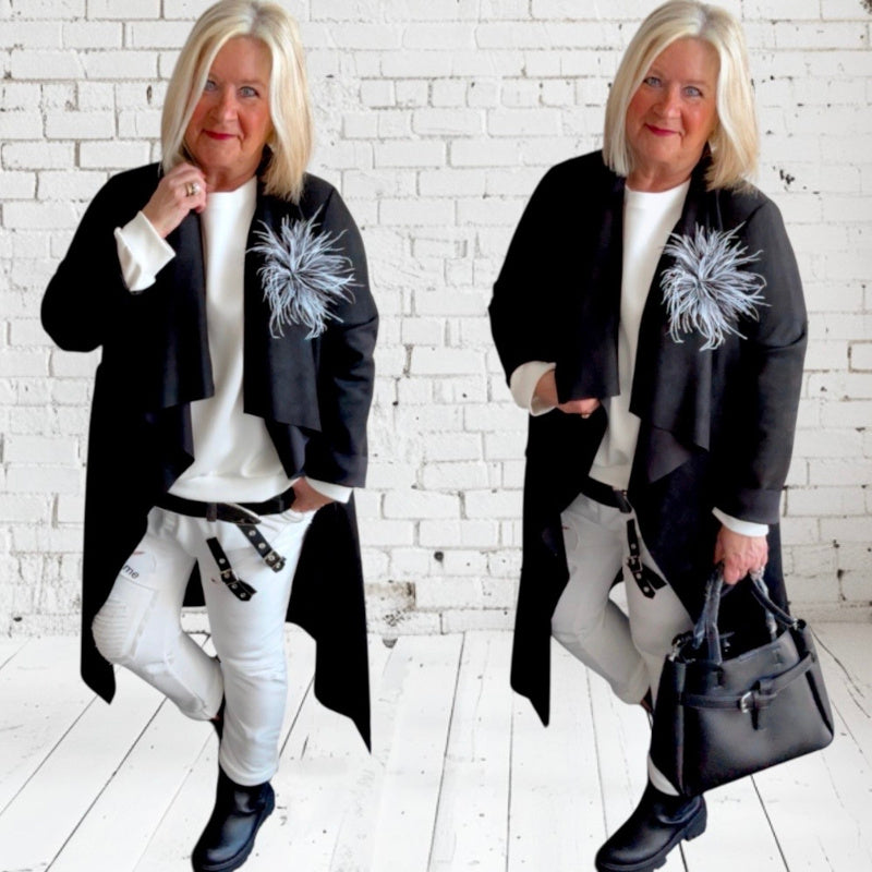 Velour Mantel "GRACE"