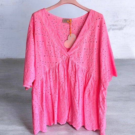 ESVIVID Tunika "SANGALLO", pink