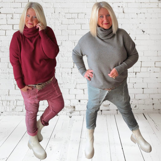 Rollkragen Pullover "MAGLIFICIO"