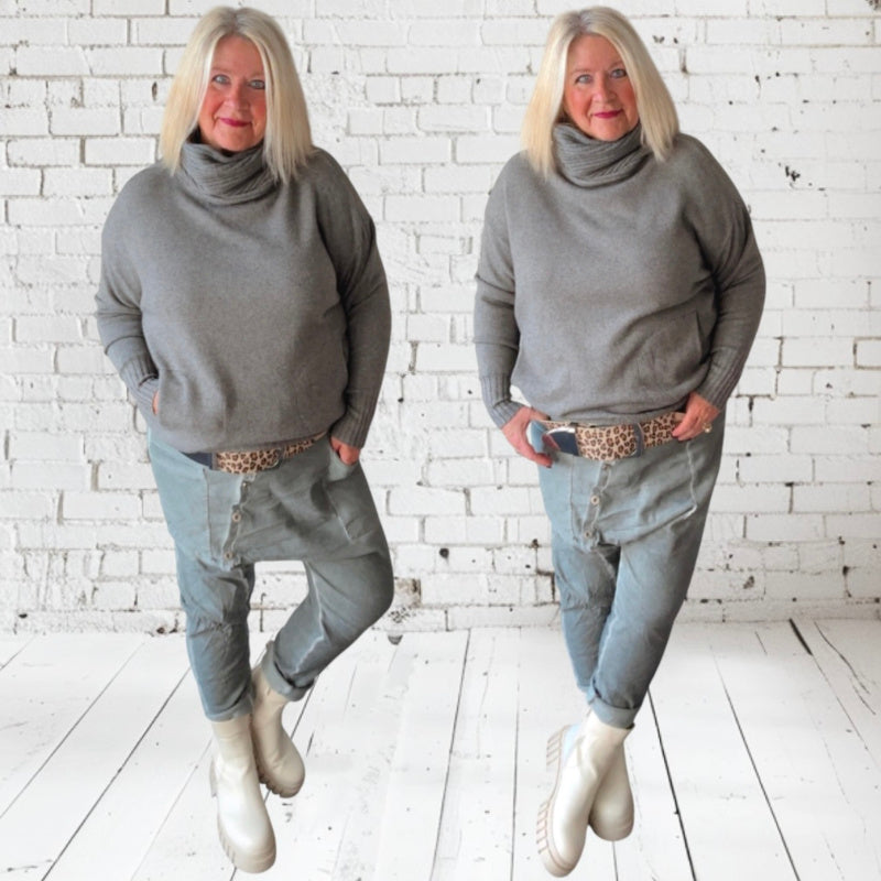 Rollkragen Pullover "MAGLIFICIO"