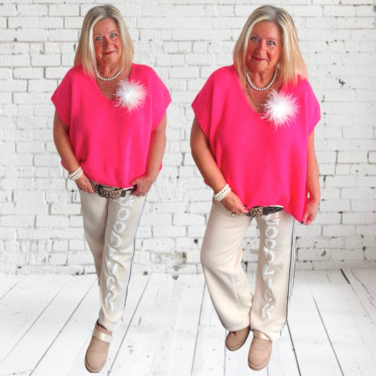 Pullunder V-Neck "TACY", in 3 Farben (Pullover ohne Arm)