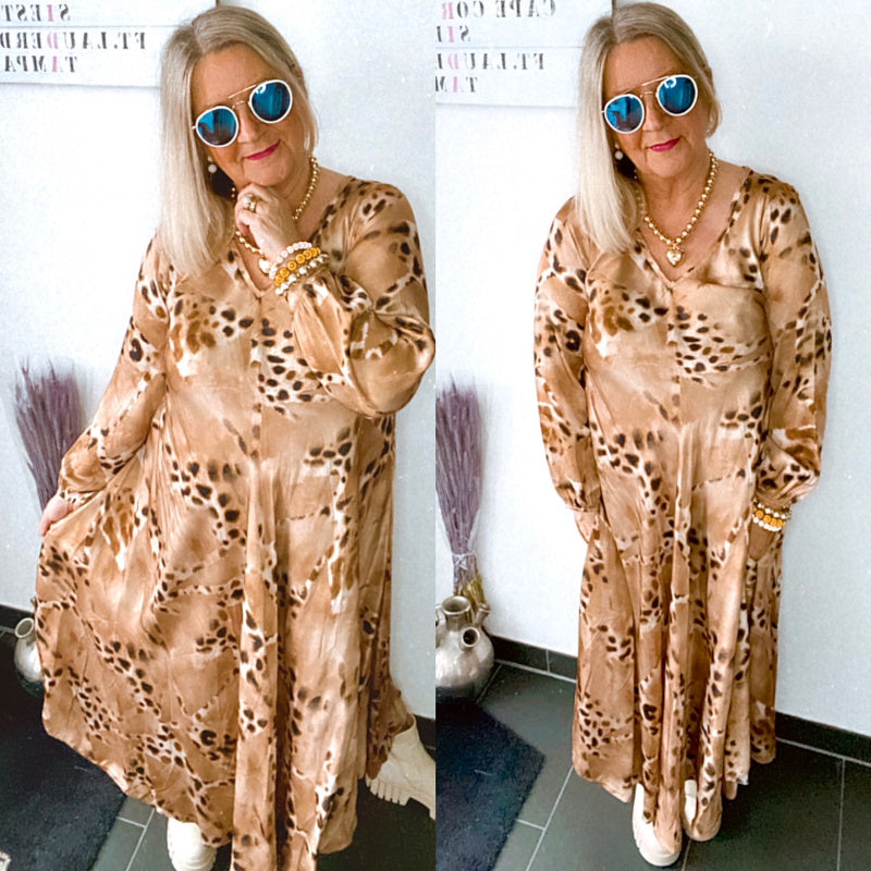 Kleid Braun 2