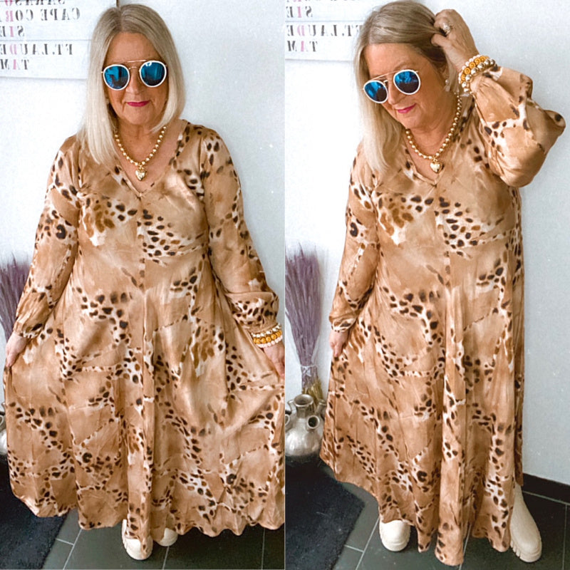 Kleid Braun 3