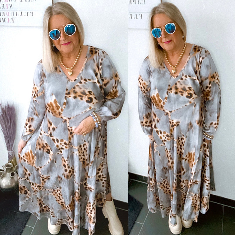 Kleid Grau 2
