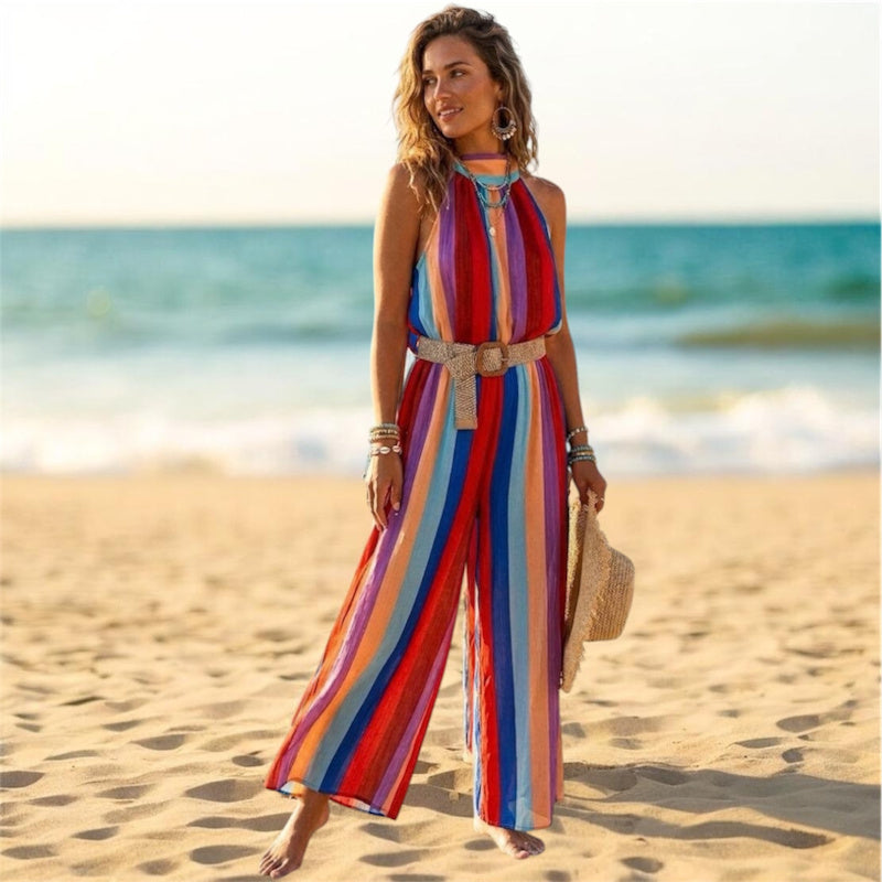 2-Teiler "CALIFORNIA SUN", rot/lila/blau