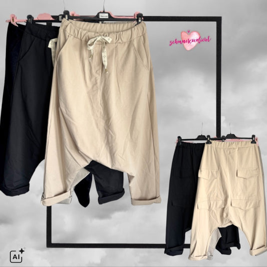 Baggy Hose „BACK FLAP“ ✦✼ mit Zierkordel