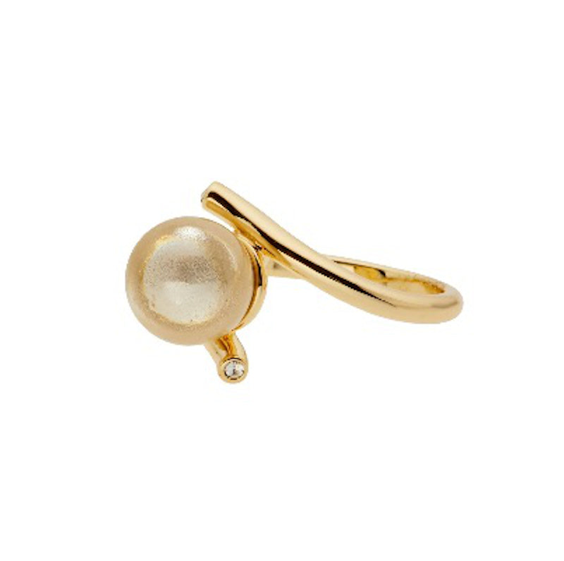 Solitär Ring Golden Love Champagner 1
