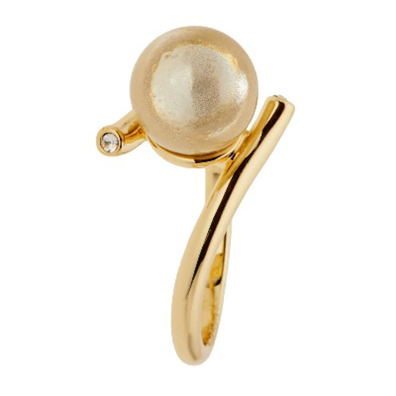 Solitär Ring Golden Love Champagner 3