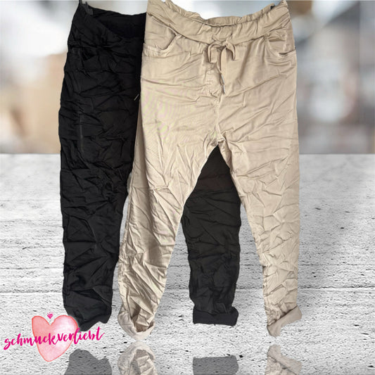 Jogg Pant "SHINY" in 2 Farben