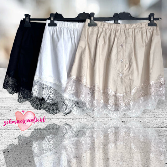 Fake Bluse "SCHUMMLER mit SPITZE"