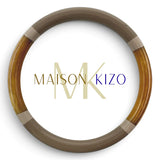 Maison KIZO - Armreif Büffelhorn, taupe/beige