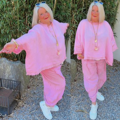 2-Teiler "ASKIM", candy rosa