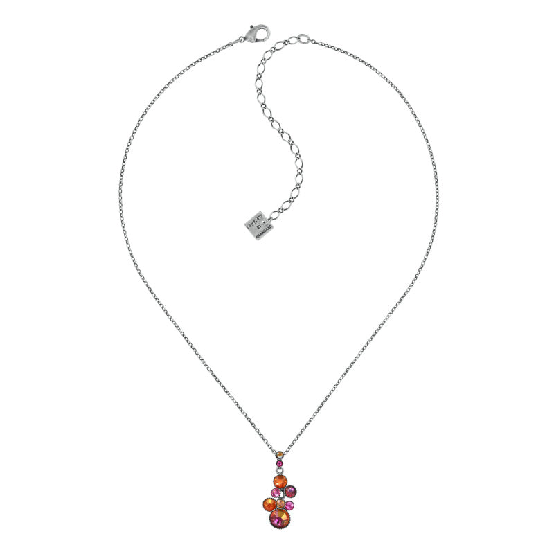 KONPLOTT® - WATER CASCADE Kette mit Anhänger, coralline