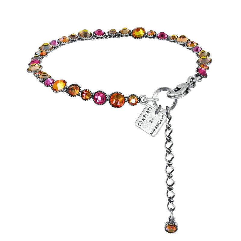 KONPLOTT® - WATER CASCADE Armband, coralline