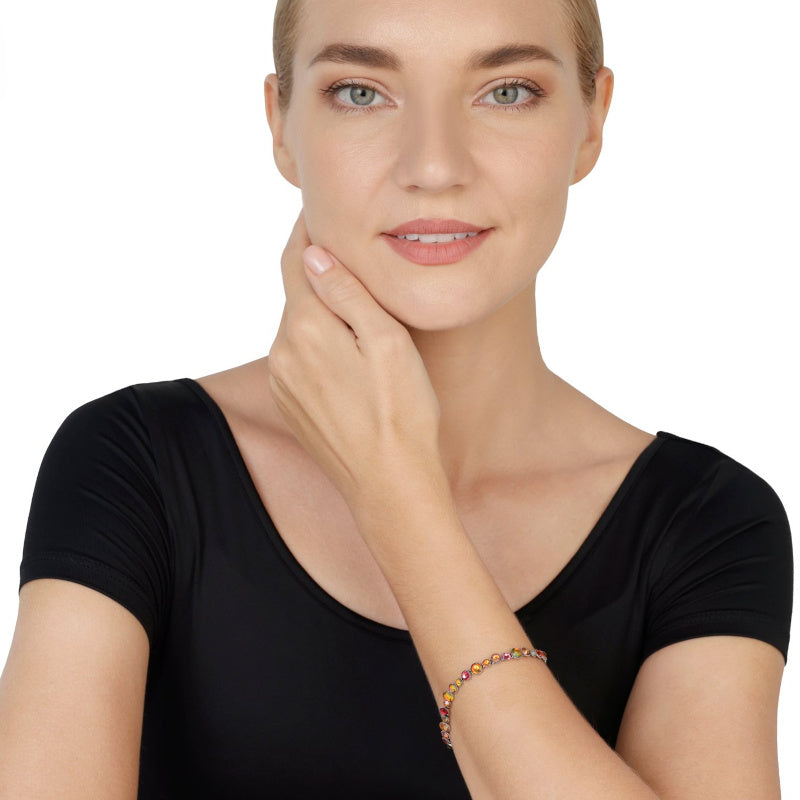 KONPLOTT® - WATER CASCADE Armband, coralline