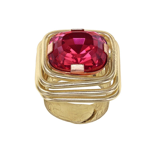 KONPLOTT® - TO THE MAX Ring (M), koralle