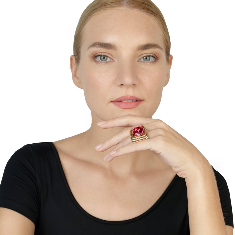 KONPLOTT® - TO THE MAX Ring (M), koralle