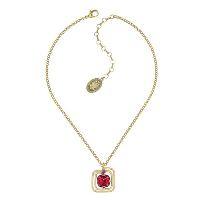 KONPLOTT® - TO THE MAX Halskette mit Anhänger, koralle