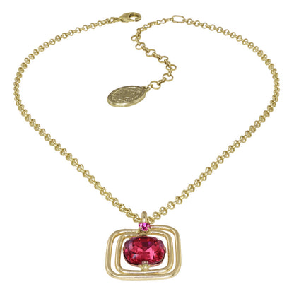 KONPLOTT® - TO THE MAX Halskette mit Anhänger, koralle