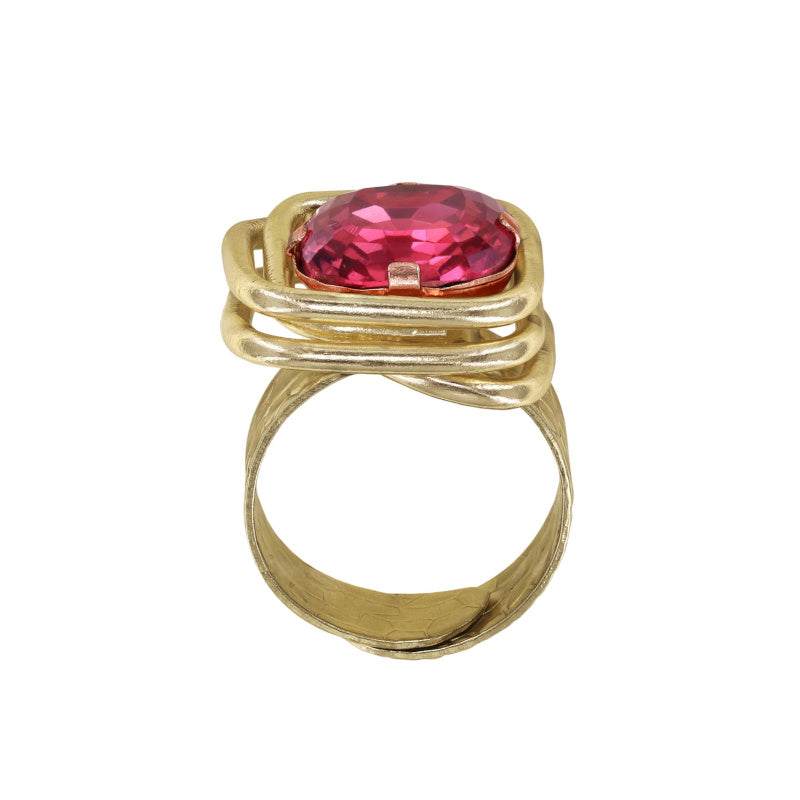 KONPLOTT® - TO THE MAX Ring (S), koralle