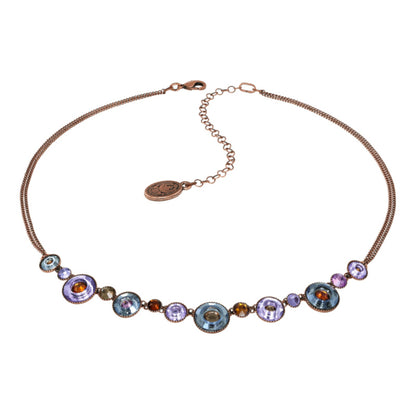KONPLOTT® - DONUTISSIMA Halskette/Collier, braun/lila