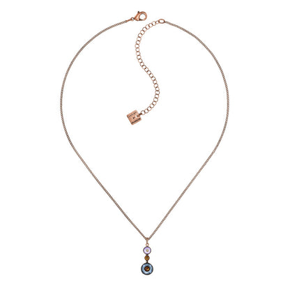 KONPLOTT® - DONUTISSIMA Halskette mit Anhänger, braun/lila