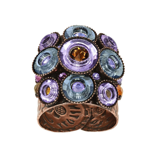 KONPLOTT® - DONUTISSIMA Ring, braun/lila