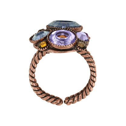 KONPLOTT® - DONUTISSIMA Ring, brown/lila