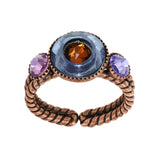 KONPLOTT® - DONUTISSIMA Ring, brown/lila