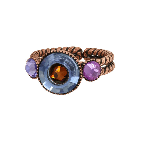 KONPLOTT® - DONUTISSIMA Ring, brown/lila